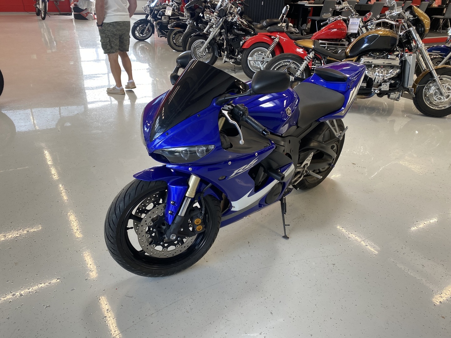 Yamaha - YZF-R6 - // Juuri saapunut! / Suomi-pyörä / Huoltokirja / Kaatumatapit // - Moottoripyörä
