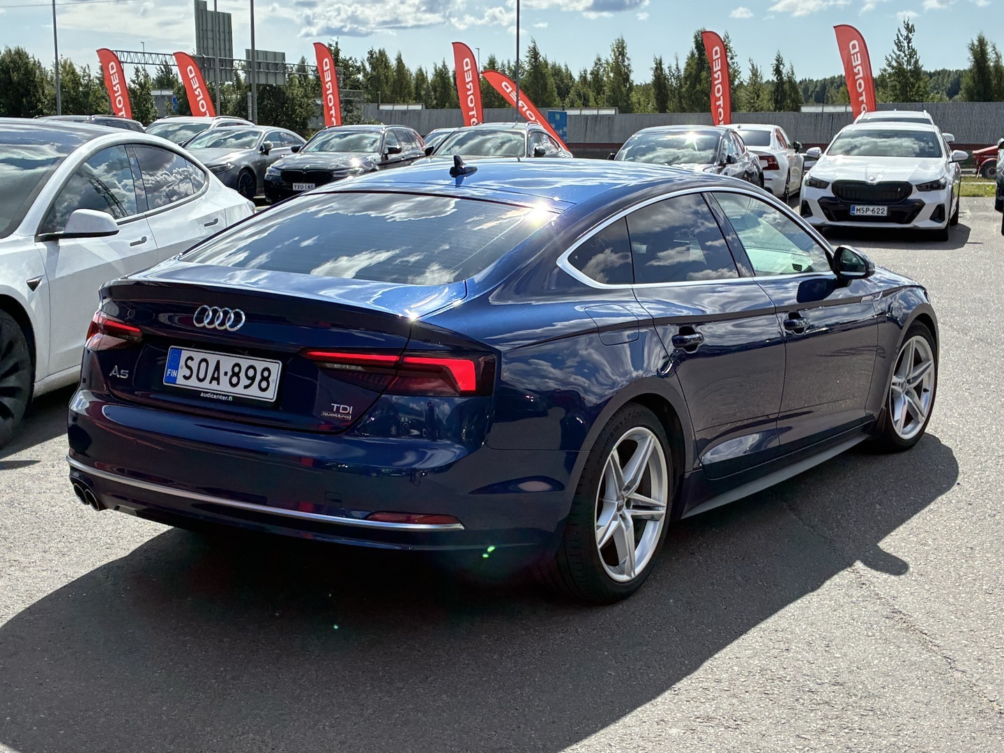 Audi - A5 - Sportback Business Sport Comfort Edition 3,0 TDI 210 kW quattro tiptronic S Line - Viistoperä