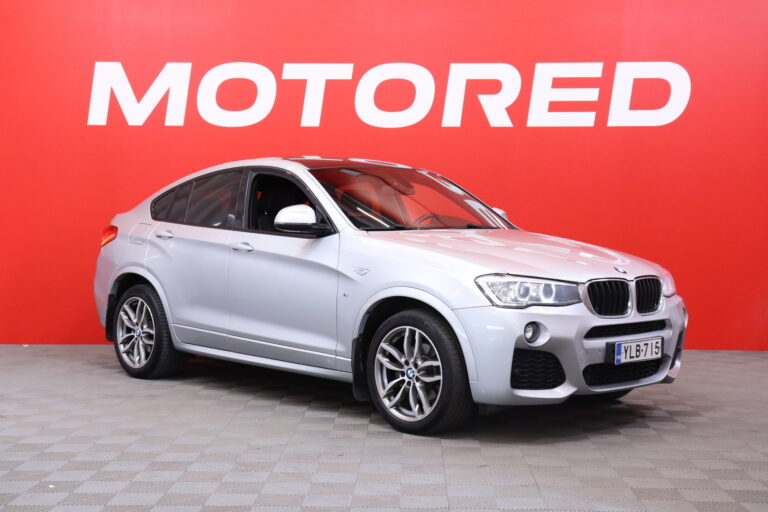 BMW - X4 - xDrive20d M Sport // Webasto / Muisitpenkki / Vetokoukku / P. kamera / Vakkari / Sporttipenkit / Xenon / Shadow Line / - Sedan