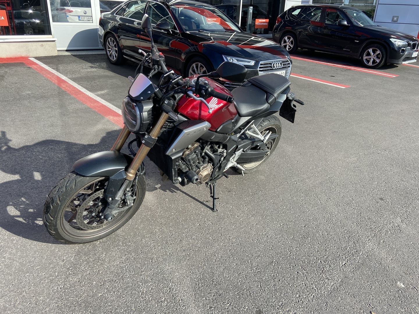 Honda - CB - 650 R // Suomi-pyörä / Huoltokirja / TC / ABS // - Moottoripyörä