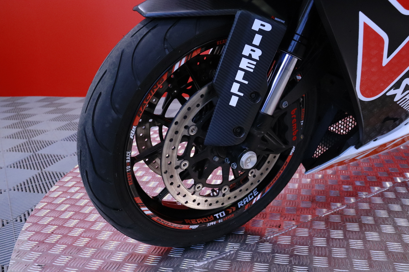 KTM - RC - 8R // GPR-Putkisto / Ducktail / Siisti! // - Moottoripyörä
