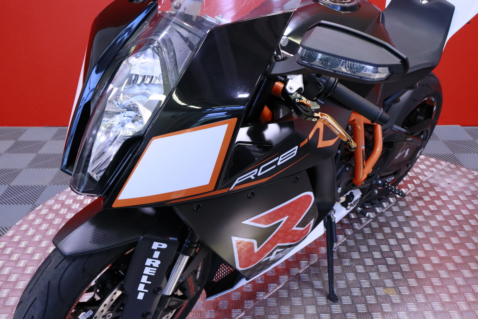 KTM - RC - 8R // GPR-Putkisto / Ducktail / Siisti! // - Moottoripyörä