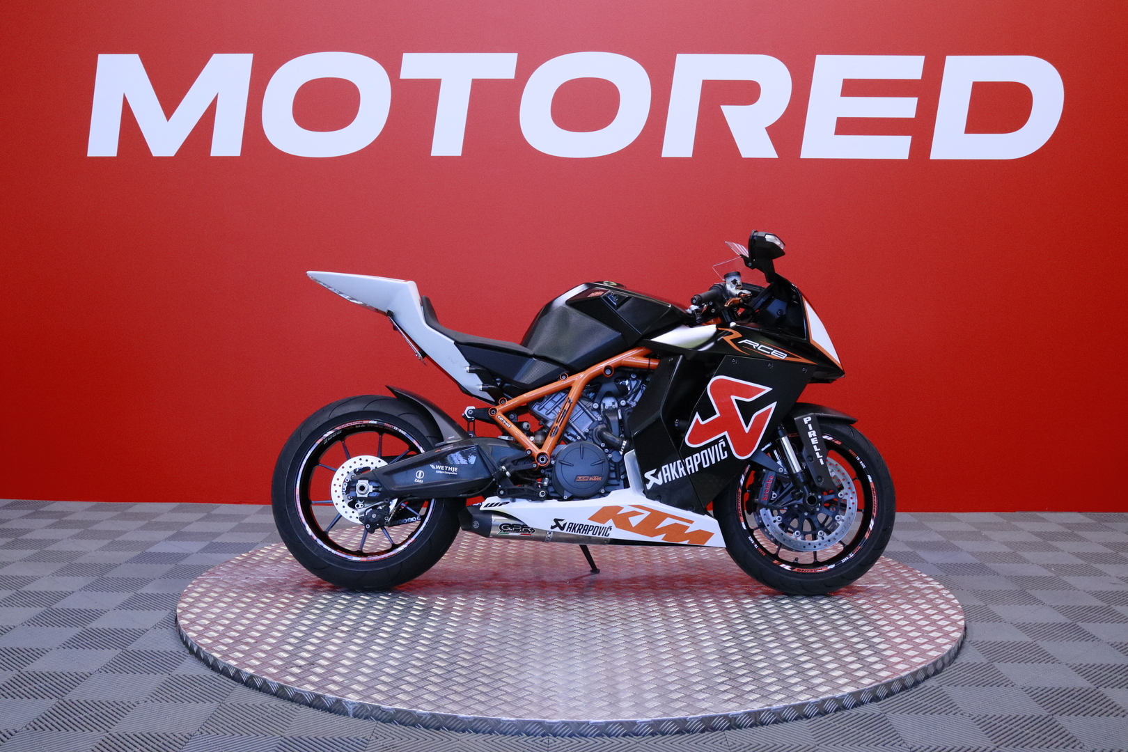 KTM - RC - 8R // GPR-Putkisto / Ducktail / Siisti! // - Moottoripyörä