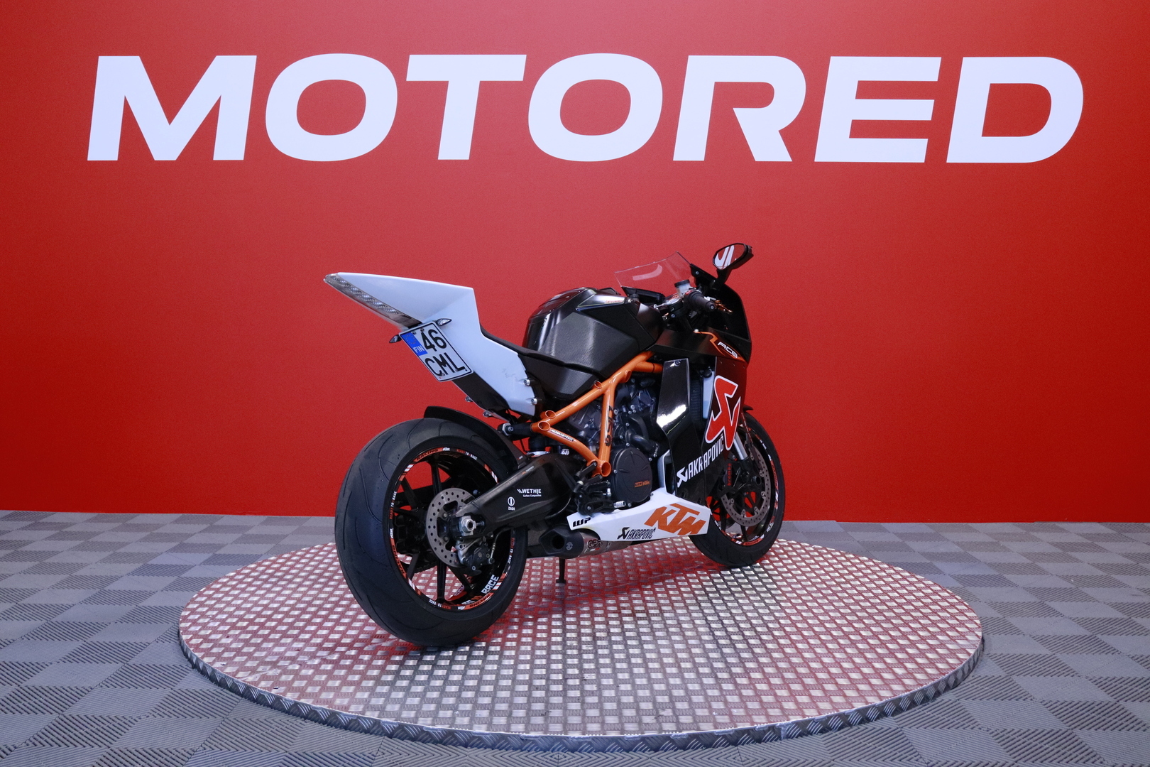 KTM - RC - 8R // GPR-Putkisto / Ducktail / Siisti! // - Moottoripyörä