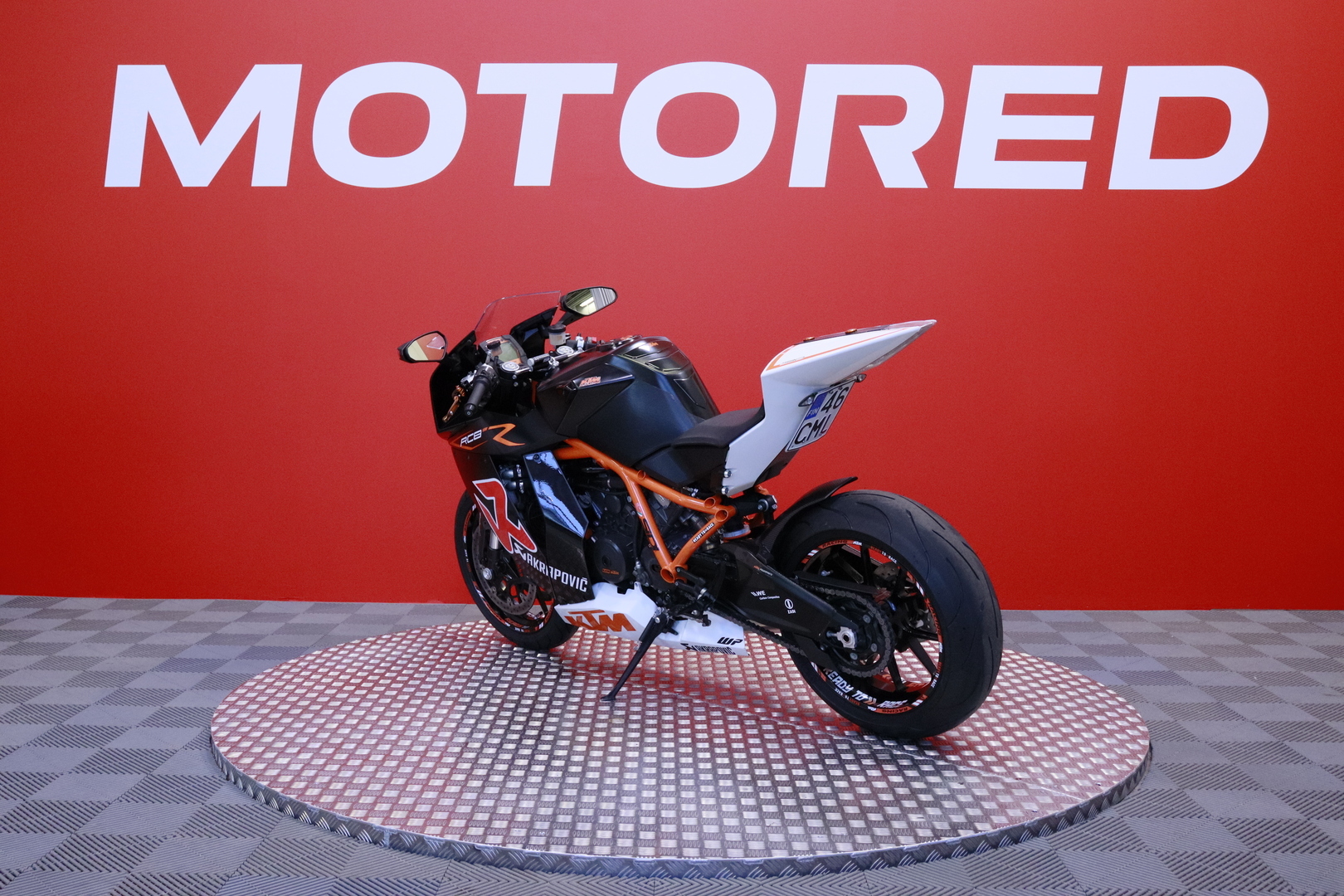 KTM - RC - 8R // GPR-Putkisto / Ducktail / Siisti! // - Moottoripyörä