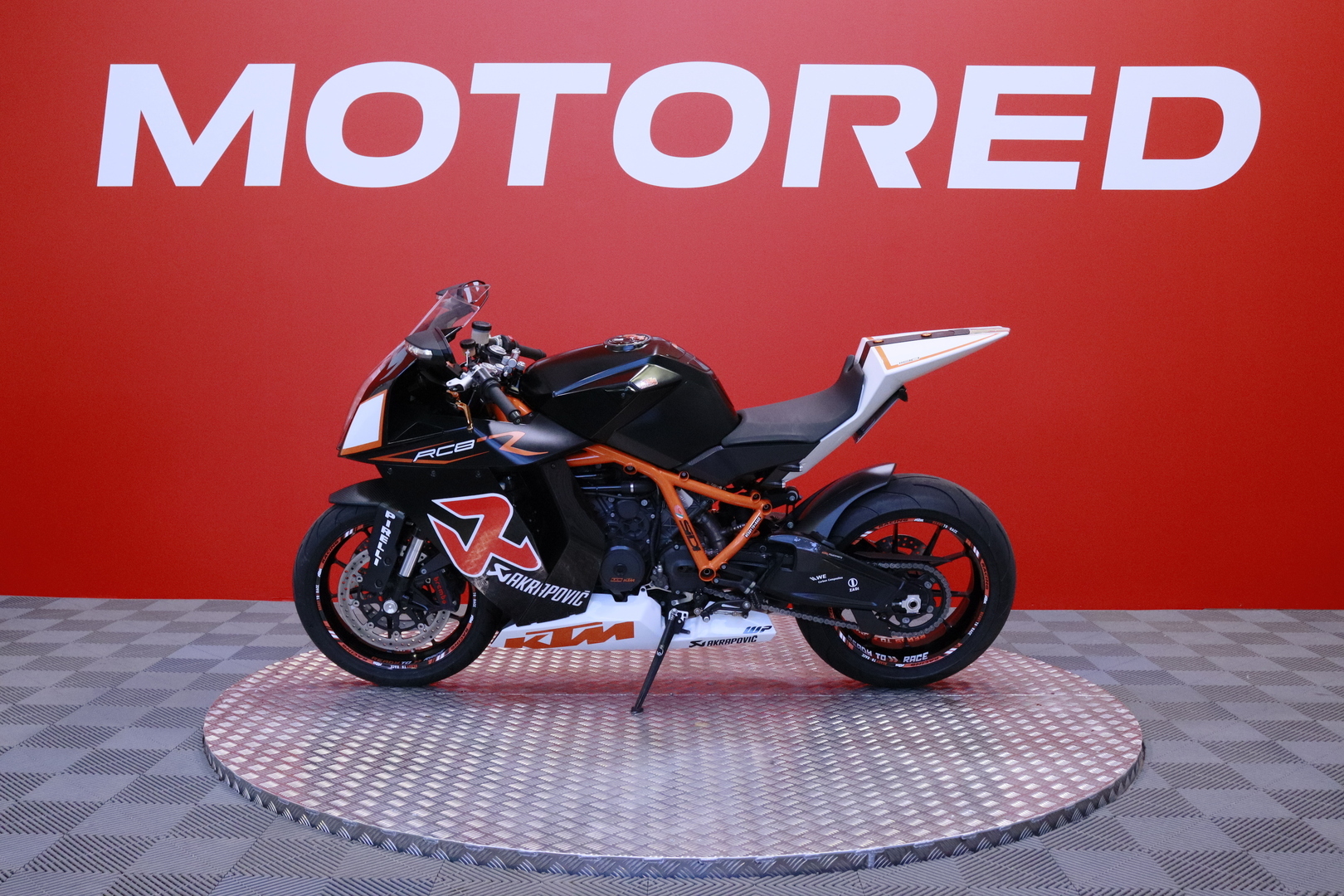 KTM - RC - 8R // GPR-Putkisto / Ducktail / Siisti! // - Moottoripyörä
