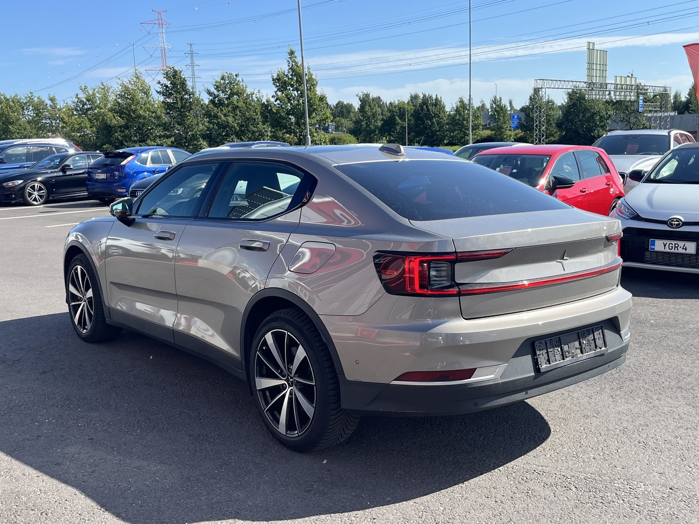 Polestar - 2 - Long Range Single Motor, 170kW, 78kWh - Viistoperä