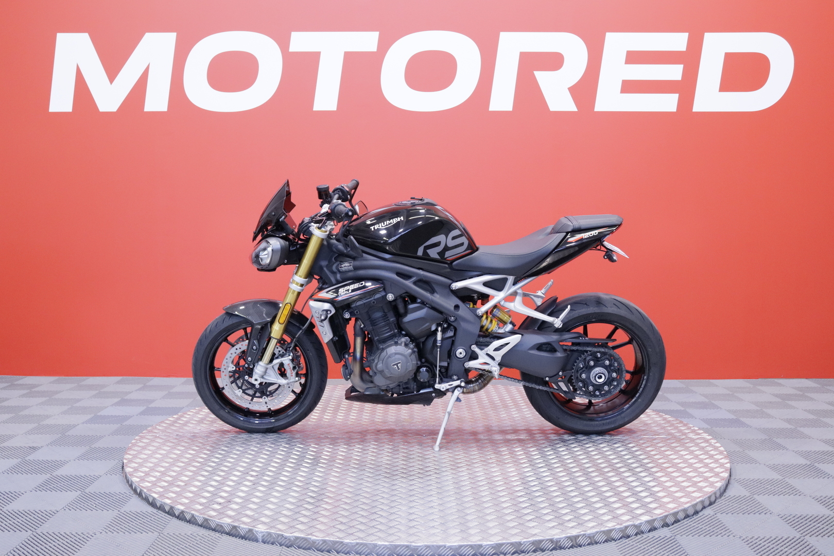 Triumph - SPEED TRIPLE - 1200 RS // Suomi-pyörä / Pro Race / Ajomodet / Shifter // - Moottoripyörä