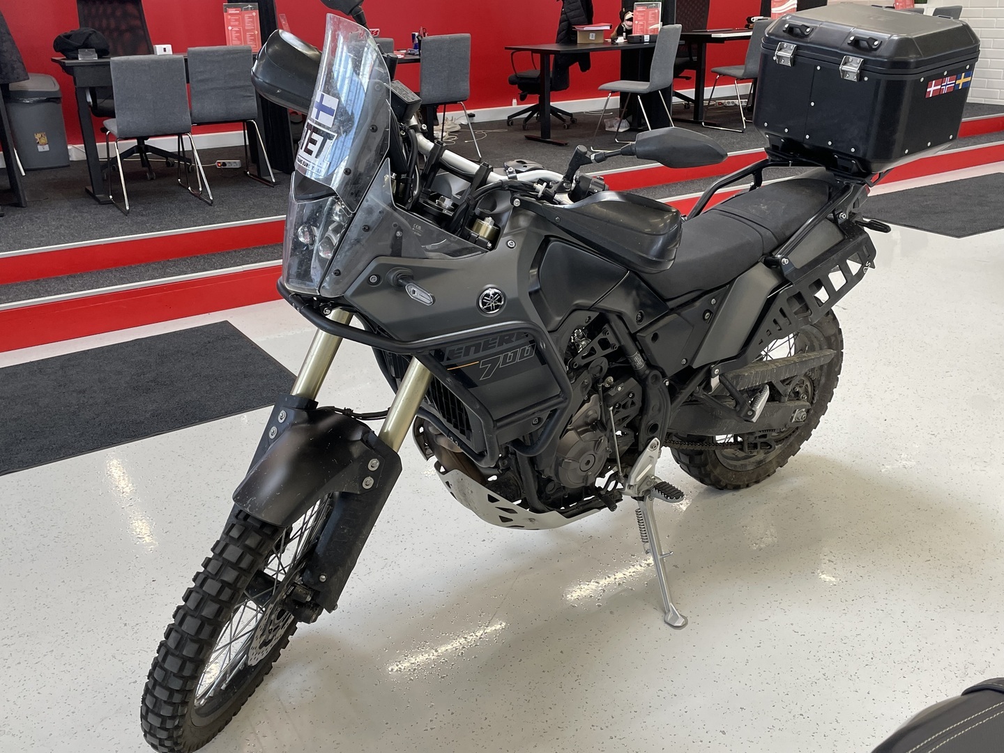 Yamaha - XTZ - 700 Tenere // TFT / Garmin Navi mukaan! / Adventure spek raudat / Suomi-pyörä // - Moottoripyörä