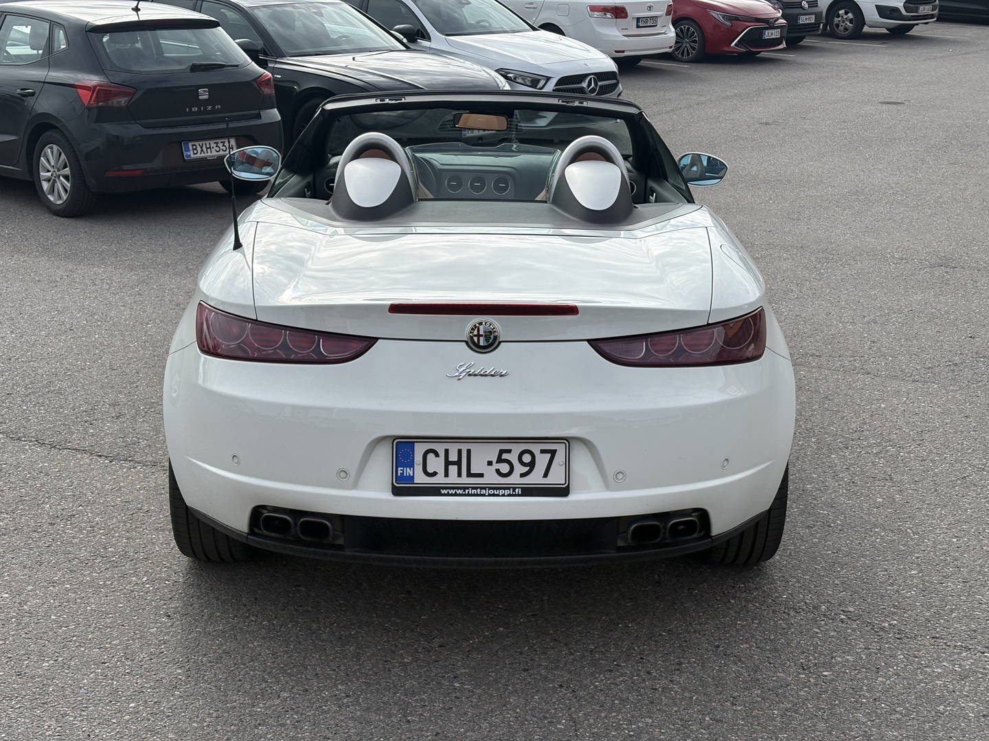 Alfa Romeo - Spider - 1750 TBi 200hv Bensiini // Suomi-auto / Tutkat / Huoltokirja / Juuri saapunut ! // - Avoauto