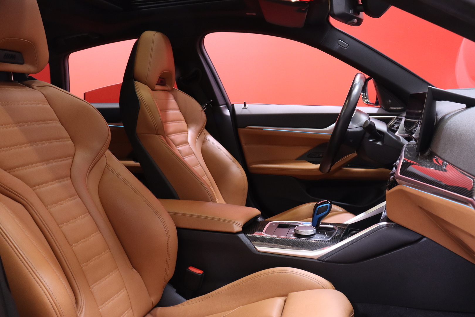 BMW - I4 M50 - Fully Charged // Suomi-auto / M-Istuimet / Laser / ACC / HUD / Kamera / H&K // - Sedan
