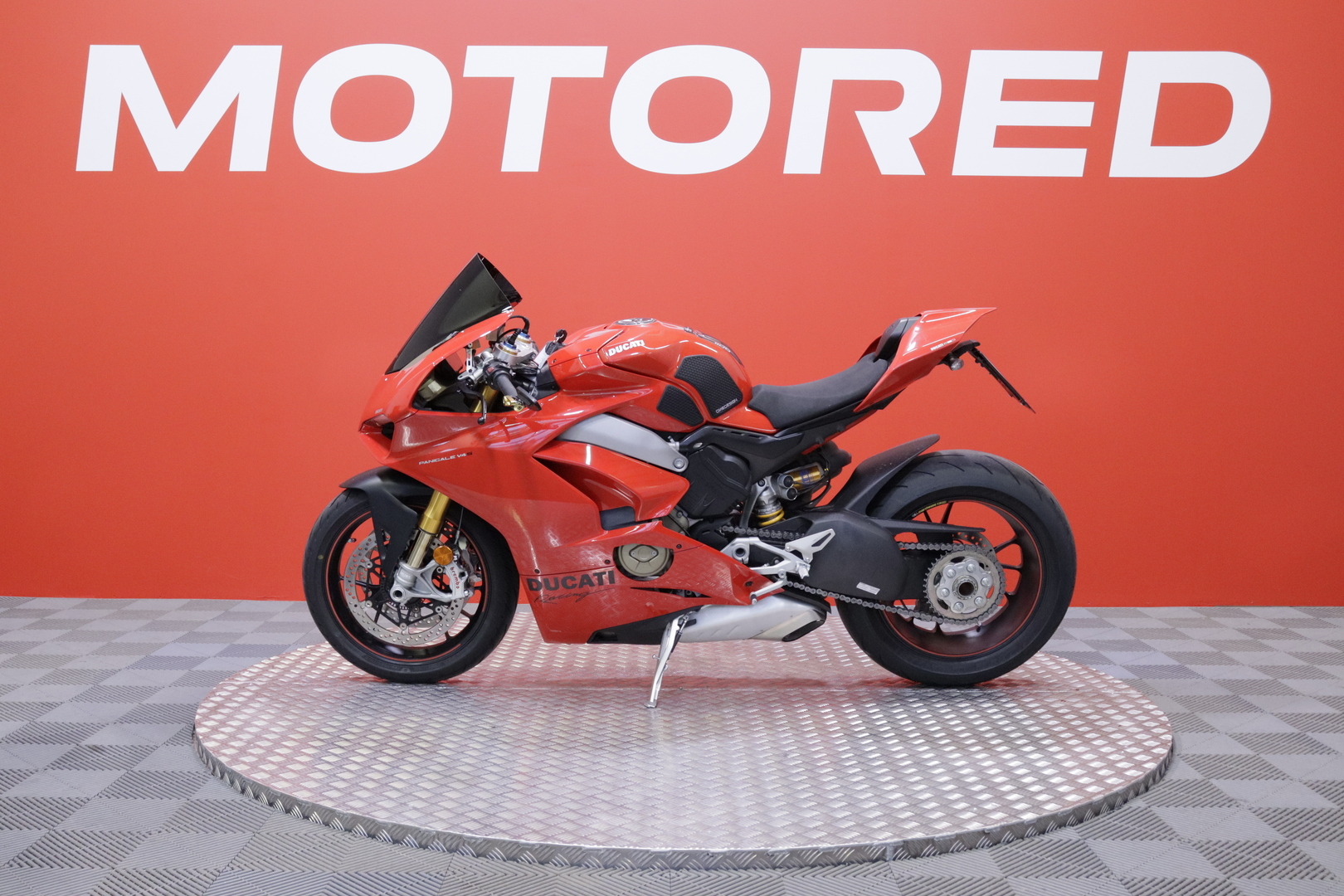 Ducati - PANIGALE V4 - V4S // Huoltokirja / DQS / Öhlins / Ajomodet / Mukautettavat säädöt YMS! // - Moottoripyörä