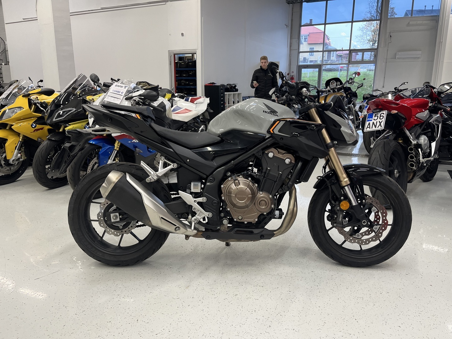 Honda - CB - 500 F // Juuri saapunut / 1-om Suomipyörä / ABS / Orkkis kuntoinen // - Moottoripyörä