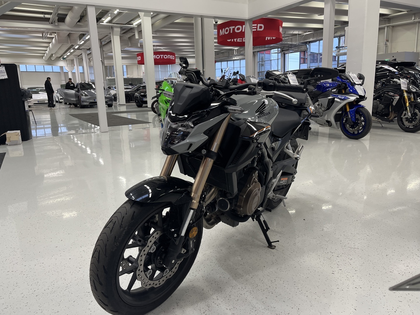 Honda - CB - 500 F // Juuri saapunut / 1-om Suomipyörä / ABS / Orkkis kuntoinen // - Moottoripyörä