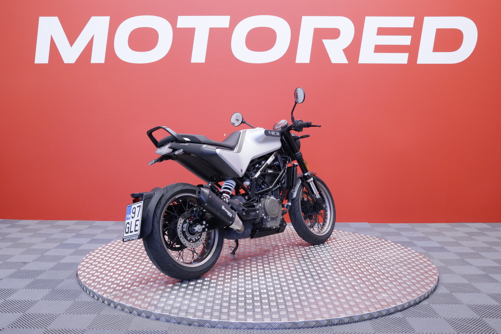 Husqvarna - VITPILEN - 401 // Suomi-pyörä / ABS / Led-Takavalo // - Moottoripyörä