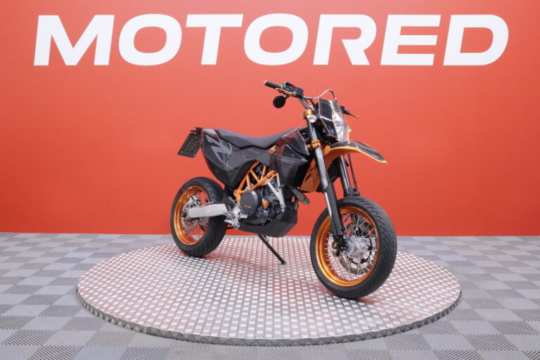 KTM - 690 - SMC-R // Leovince / Powerparts / Säädettävät kahvat // - Moottoripyörä