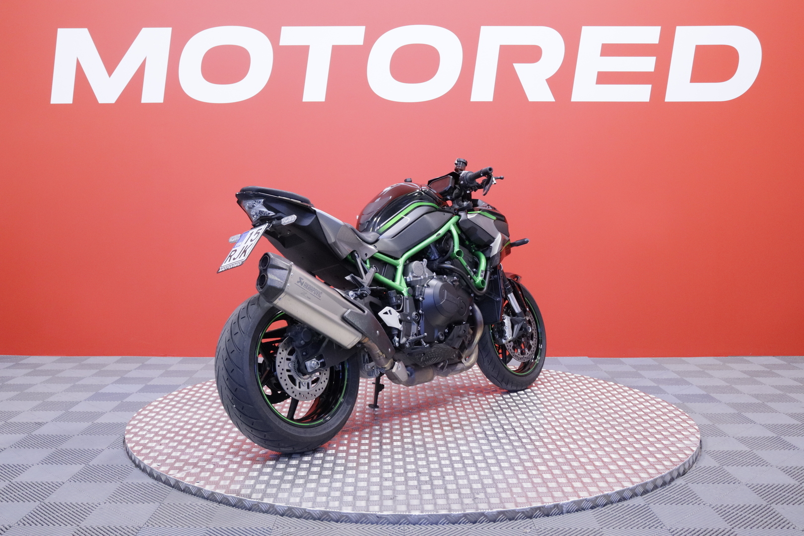 Kawasaki - Z - H2 // Huoltokirja / Shifter / Vakkari / Ajomodet / Tangonpääpeilit // - Moottoripyörä