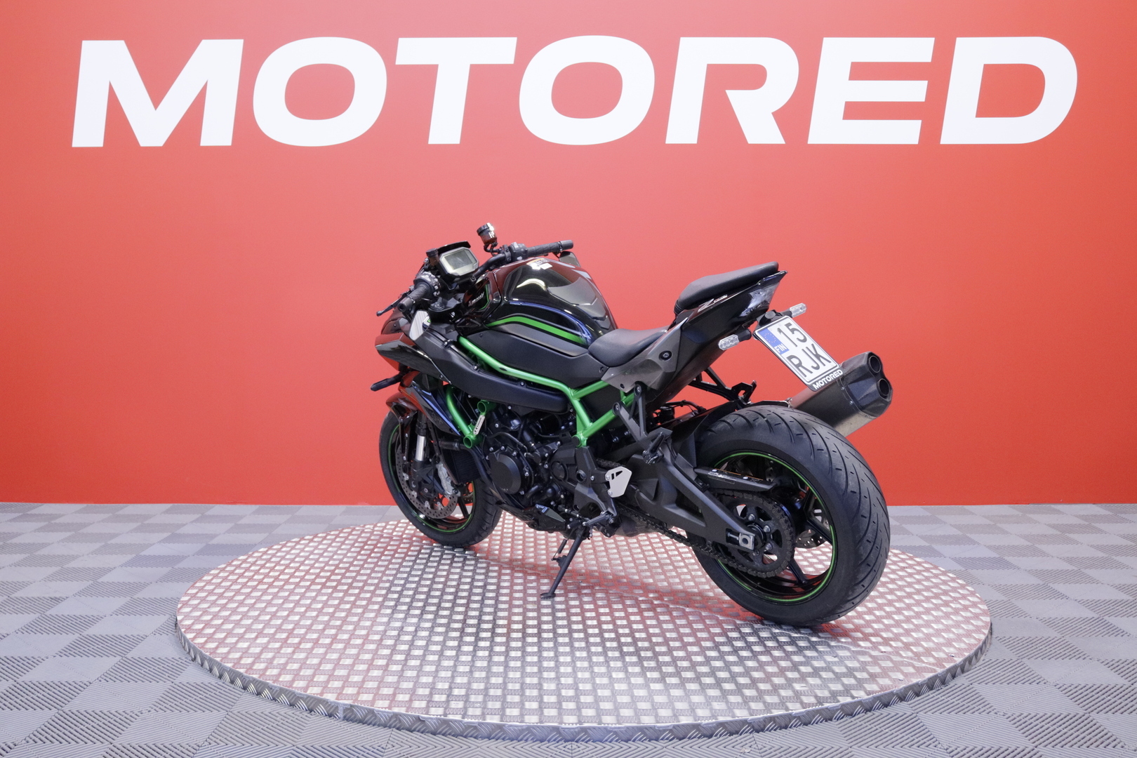 Kawasaki - Z - H2 // Huoltokirja / Shifter / Vakkari / Ajomodet / Tangonpääpeilit // - Moottoripyörä