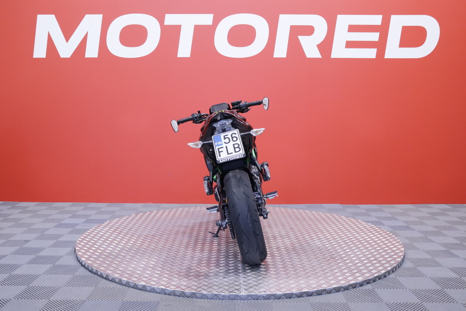 Kawasaki - Z - 650 // Suomi-pyörä / Huoltokirja / ABS / Kaatumatapit // - Moottoripyörä