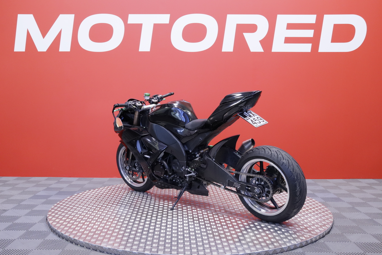Kawasaki - ZX-10R - // Suomipyörä / Pidennetty swingi / Ohjausiskunvaimennin // - Moottoripyörä