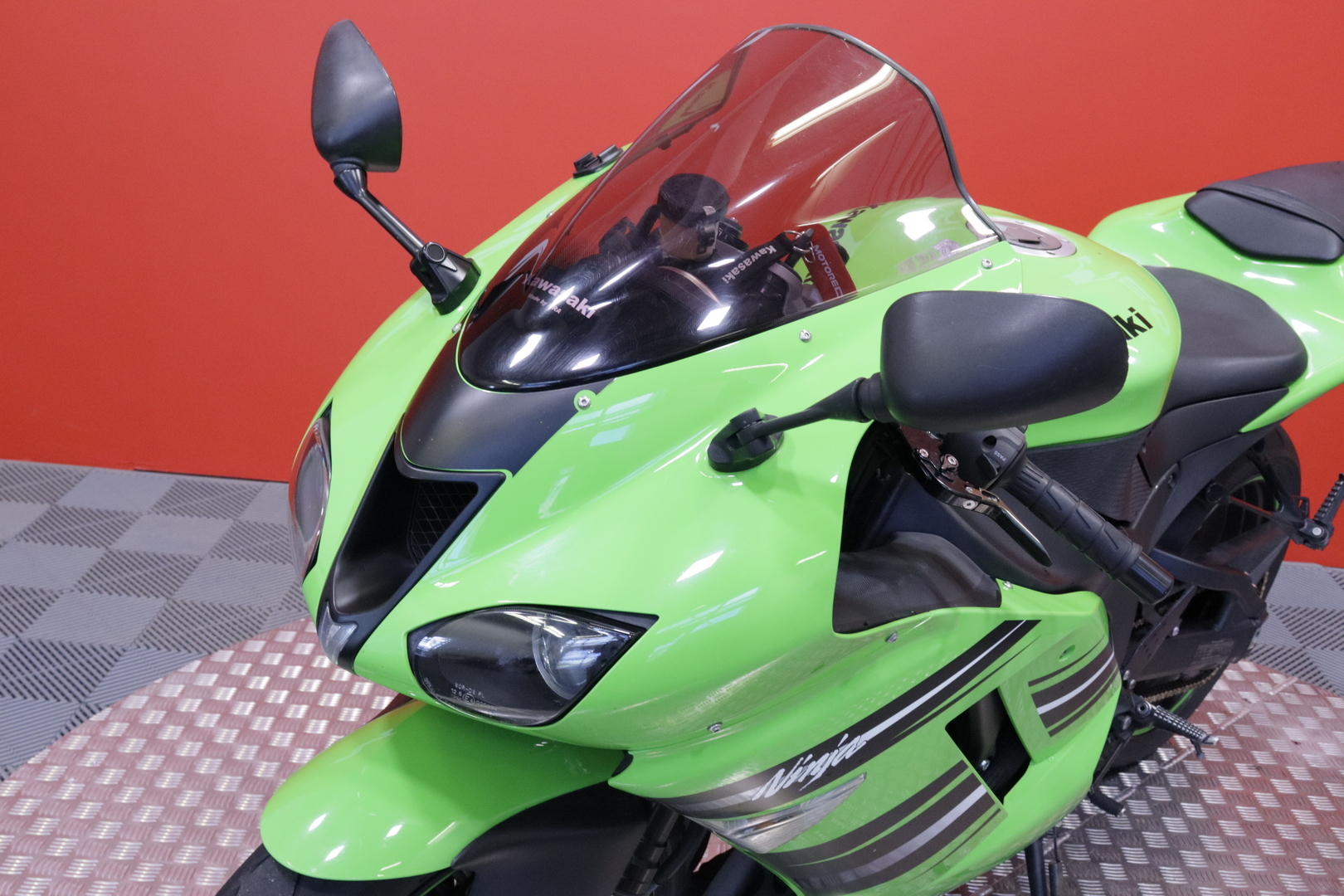 Kawasaki - ZX-6R - // Suomi-pyörä / Huoltokirja / 3x avaimet // - Moottoripyörä