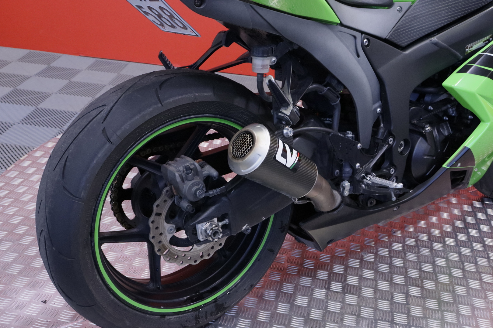 Kawasaki - ZX-6R - // Suomi-pyörä / Huoltokirja / 3x avaimet // - Moottoripyörä