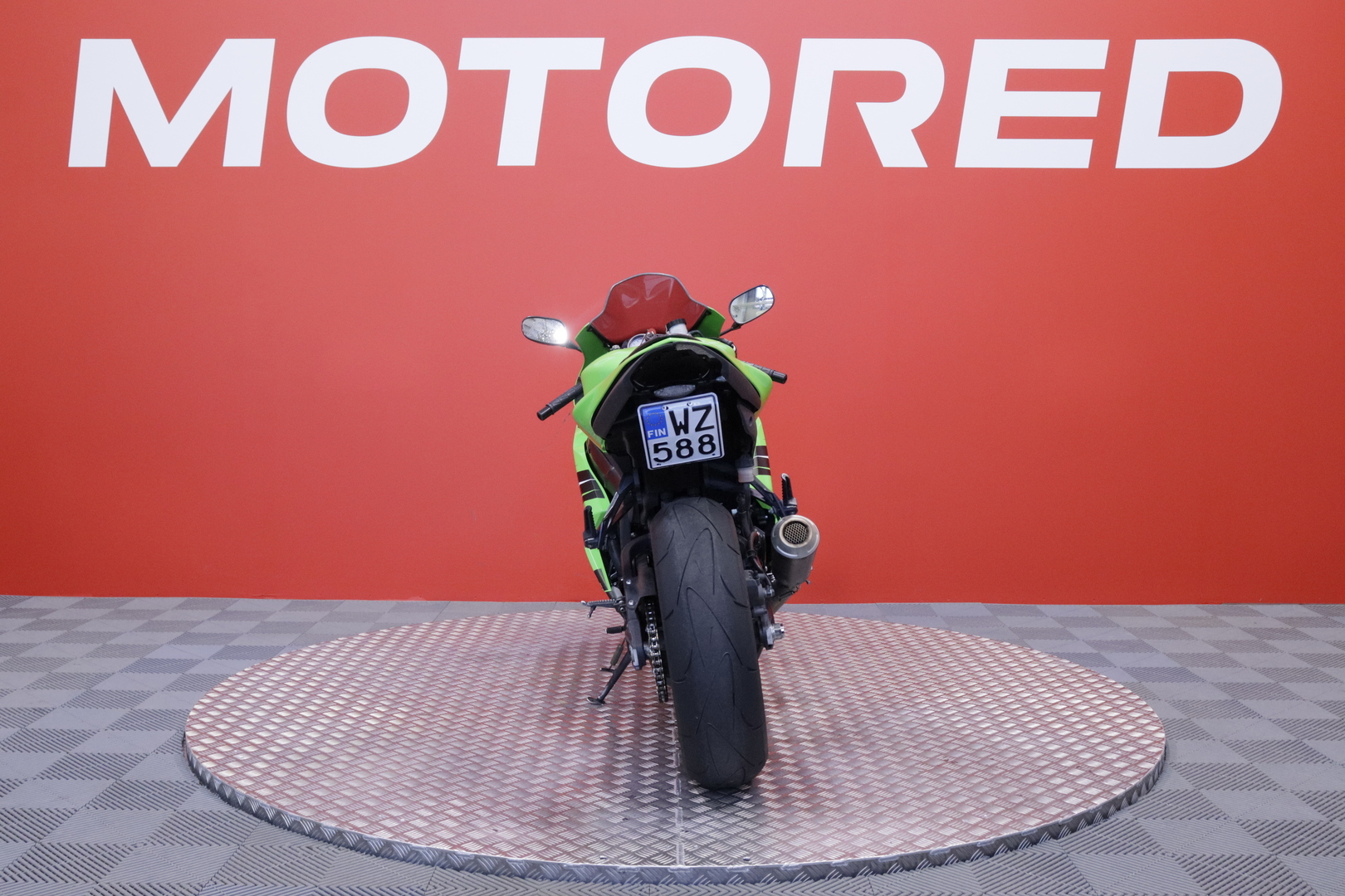 Kawasaki - ZX-6R - // Suomi-pyörä / Huoltokirja / 3x avaimet // - Moottoripyörä