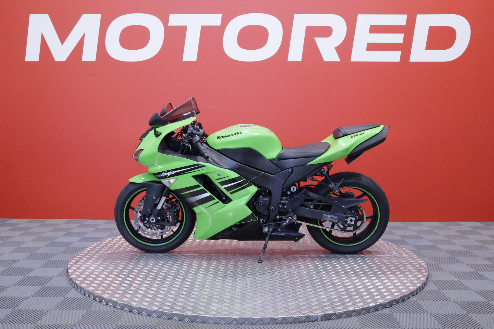 Kawasaki - ZX-6R - // Suomi-pyörä / Huoltokirja / 3x avaimet // - Moottoripyörä
