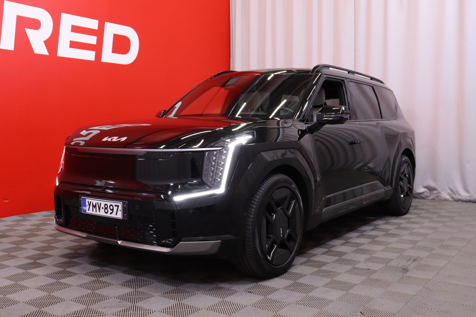 Kia - EV9 - GT-Line AWD 99,8kWh 384hv 7P Lasikatto - Maastoauto
