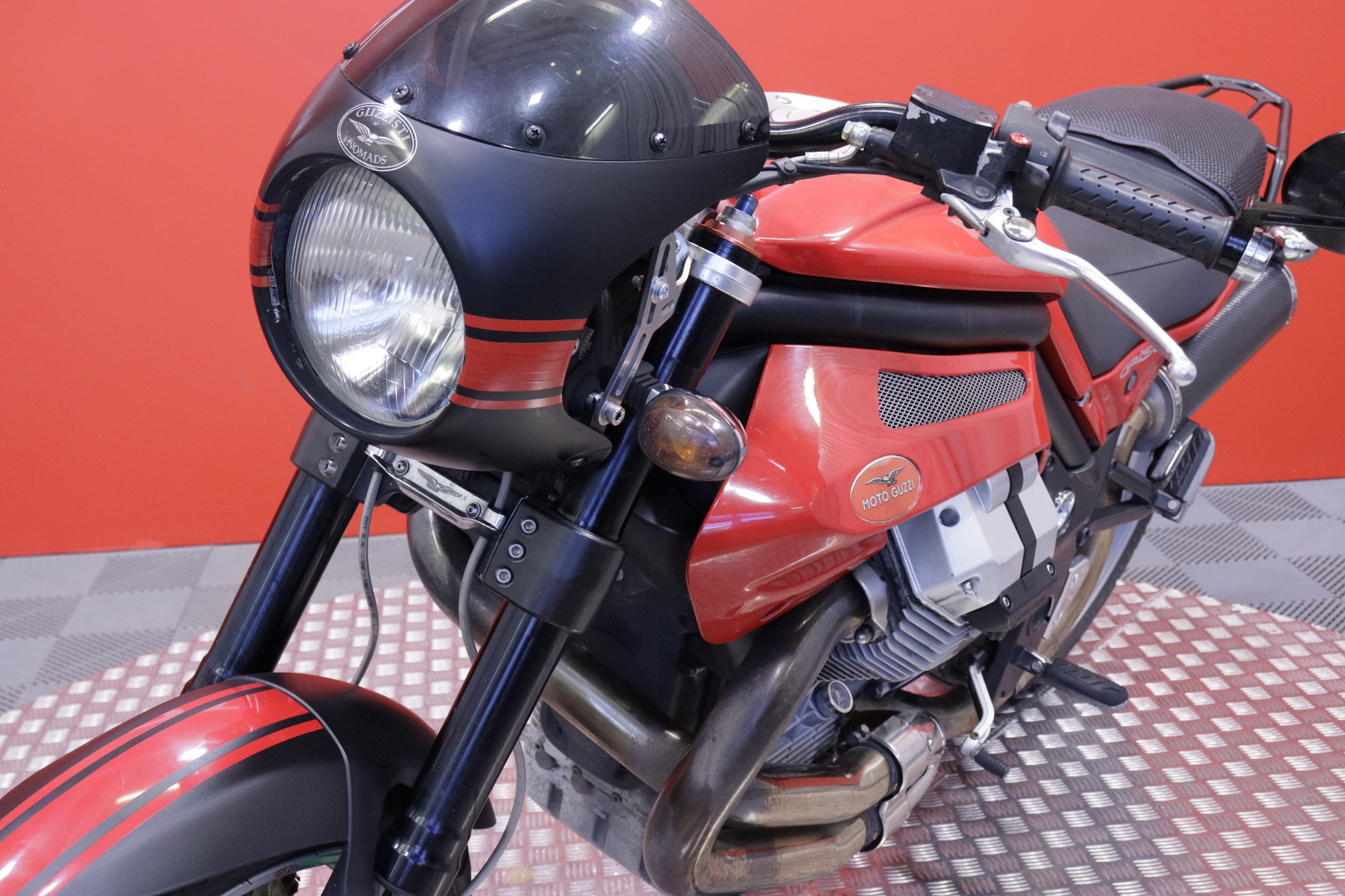Moto Guzzi - GRISO - // Huoltokirja / Säädettävät kahvat // - Moottoripyörä