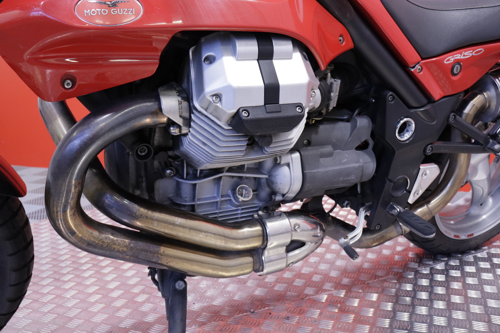 Moto Guzzi - GRISO - // Huoltokirja / Säädettävät kahvat // - Moottoripyörä