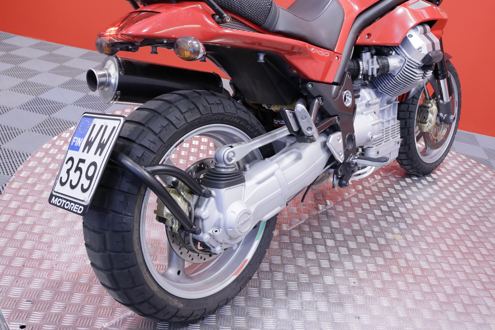 Moto Guzzi - GRISO - // Huoltokirja / Säädettävät kahvat // - Moottoripyörä