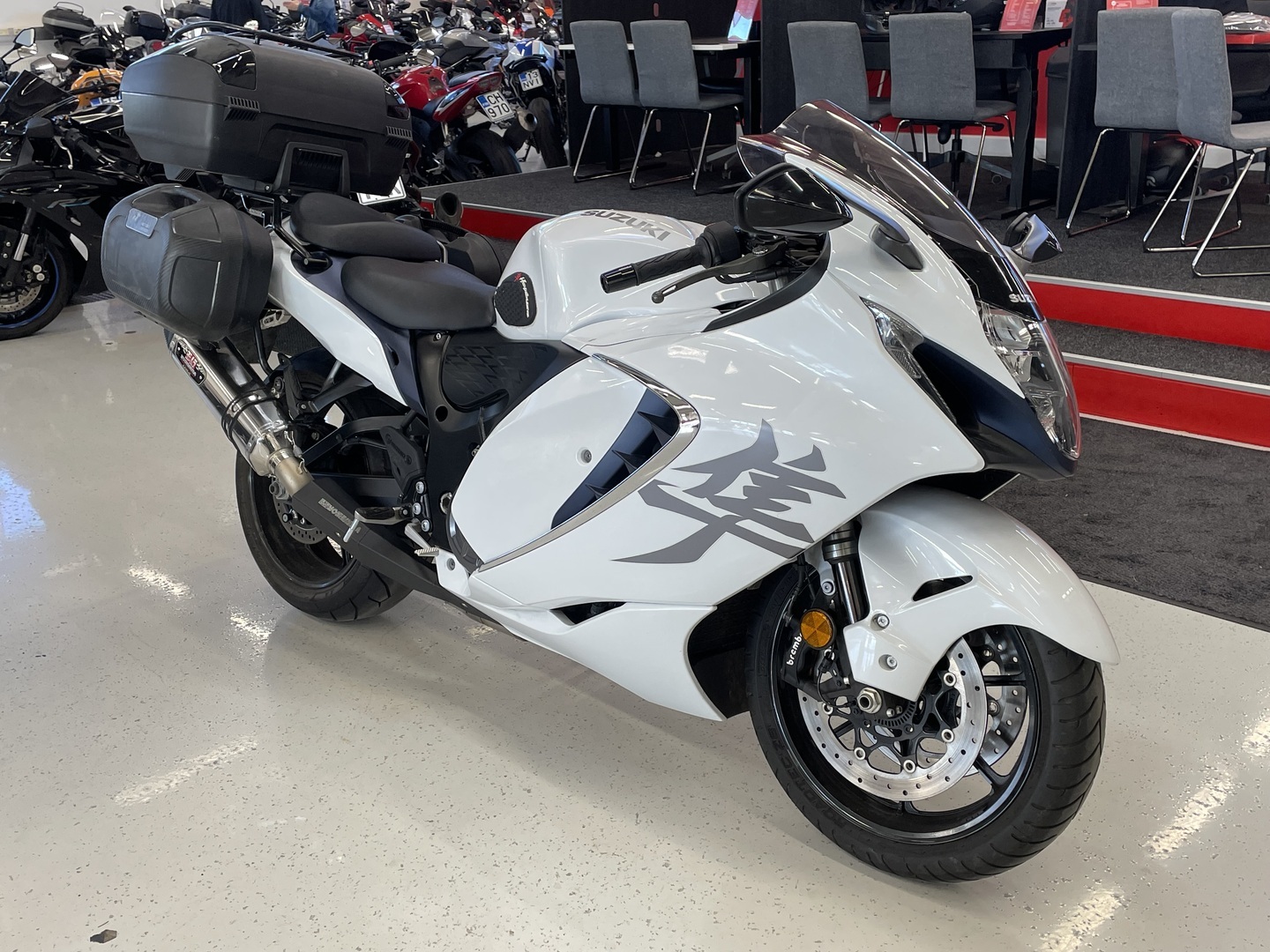 Suzuki - GSX - 1300R Hayabusa // Yoshimura / Huoltokirja / LC / TC / Cruise / 3x Laukut // - Moottoripyörä