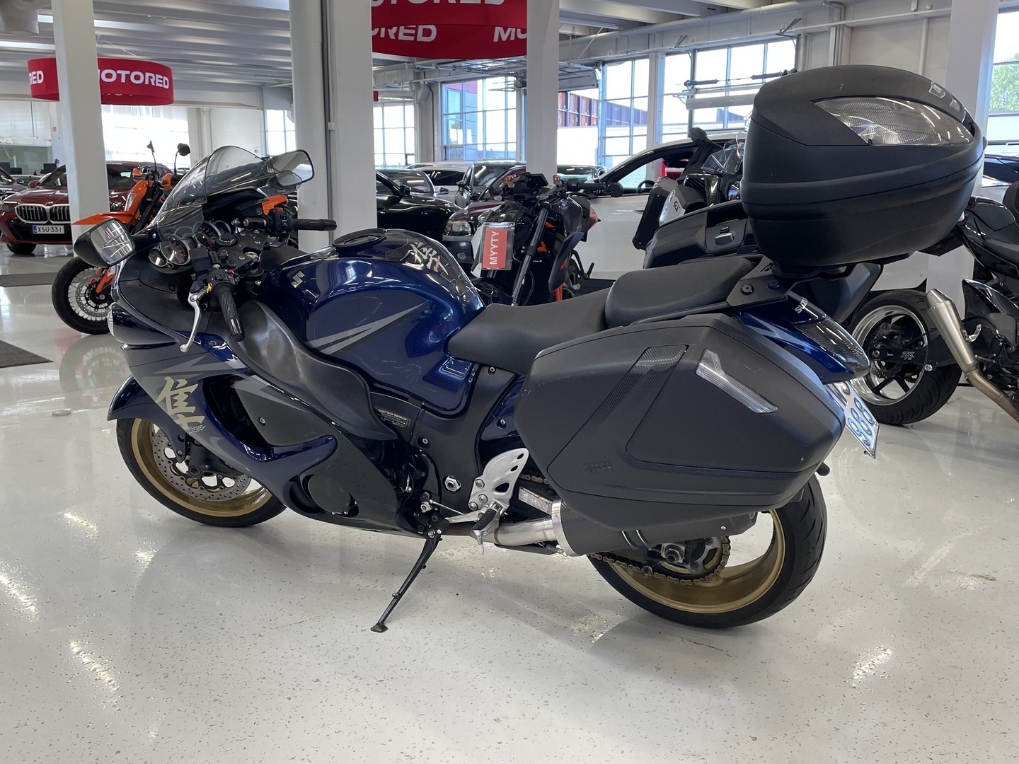 Suzuki - GSX - 1300R Hayabusa // Huoltokirja / Suomi-pyörä / 3x laukut // - Moottoripyörä