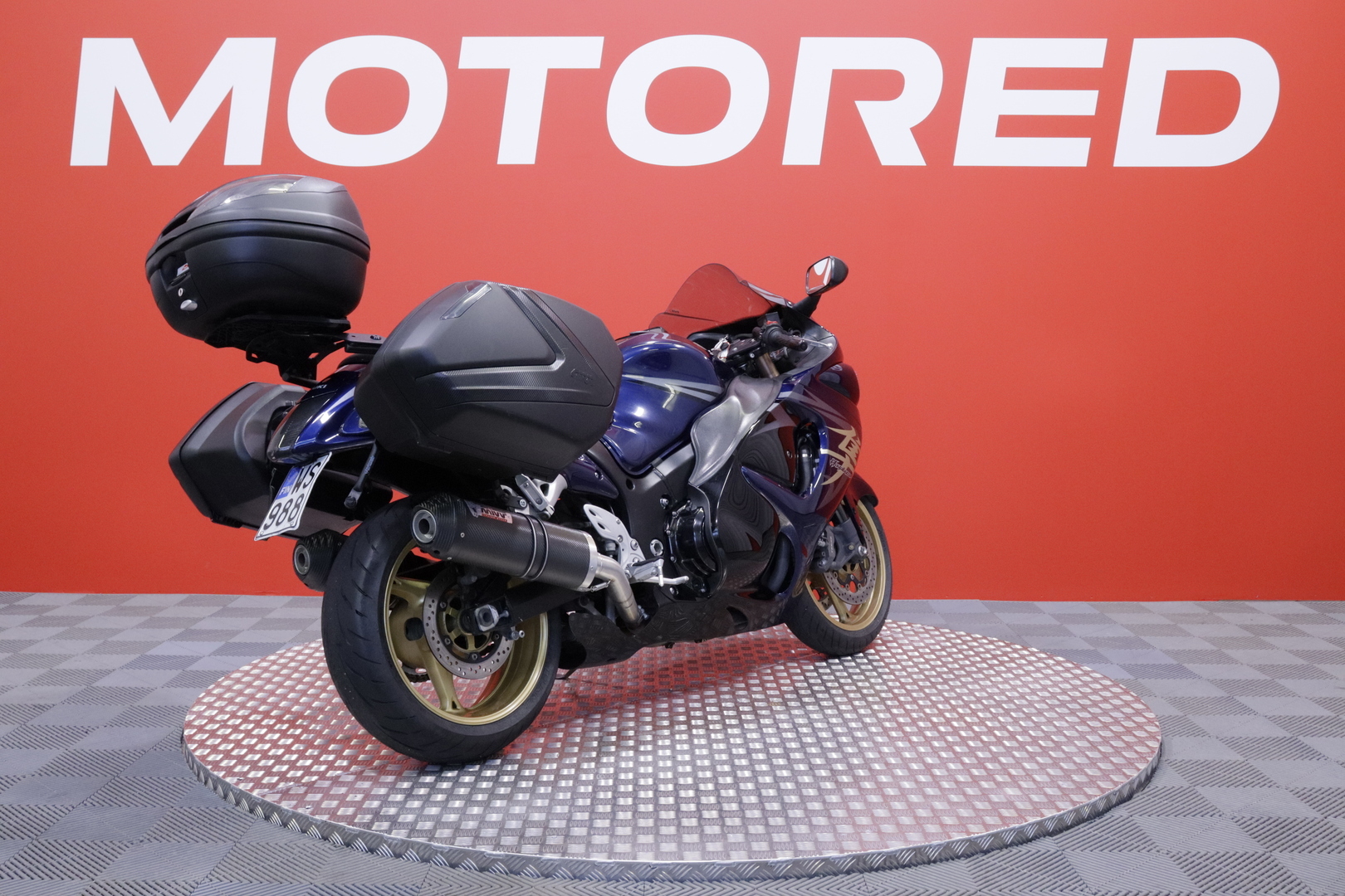 Suzuki - GSX - 1300R Hayabusa // Huoltokirja / Suomi-pyörä / 3x laukut // - Moottoripyörä