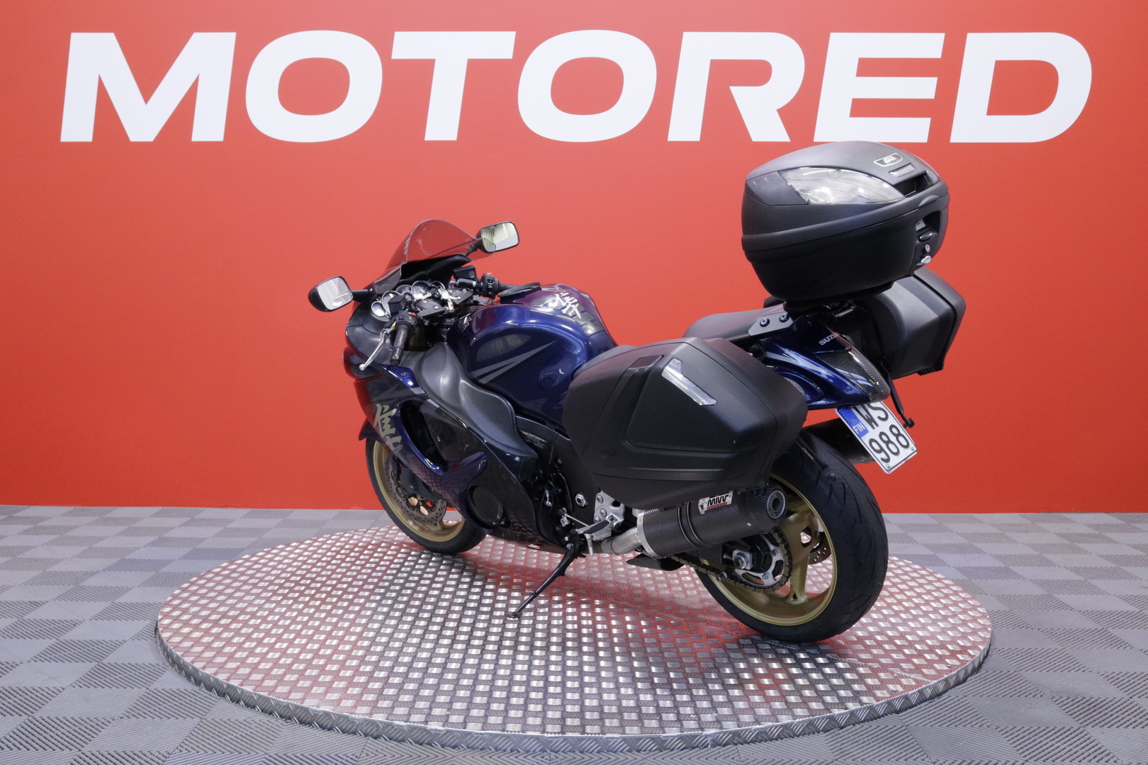 Suzuki - GSX - 1300R Hayabusa // Huoltokirja / Suomi-pyörä / 3x laukut // - Moottoripyörä