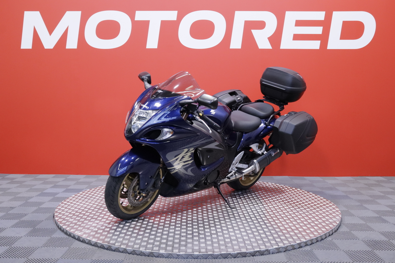 Suzuki - GSX - 1300R Hayabusa // Huoltokirja / Suomi-pyörä / 3x laukut // - Moottoripyörä