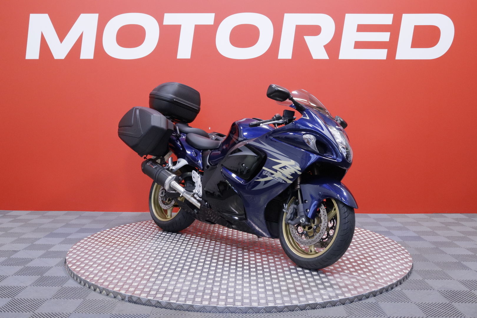 Suzuki - GSX - 1300R Hayabusa // Huoltokirja / Suomi-pyörä / 3x laukut // - Moottoripyörä