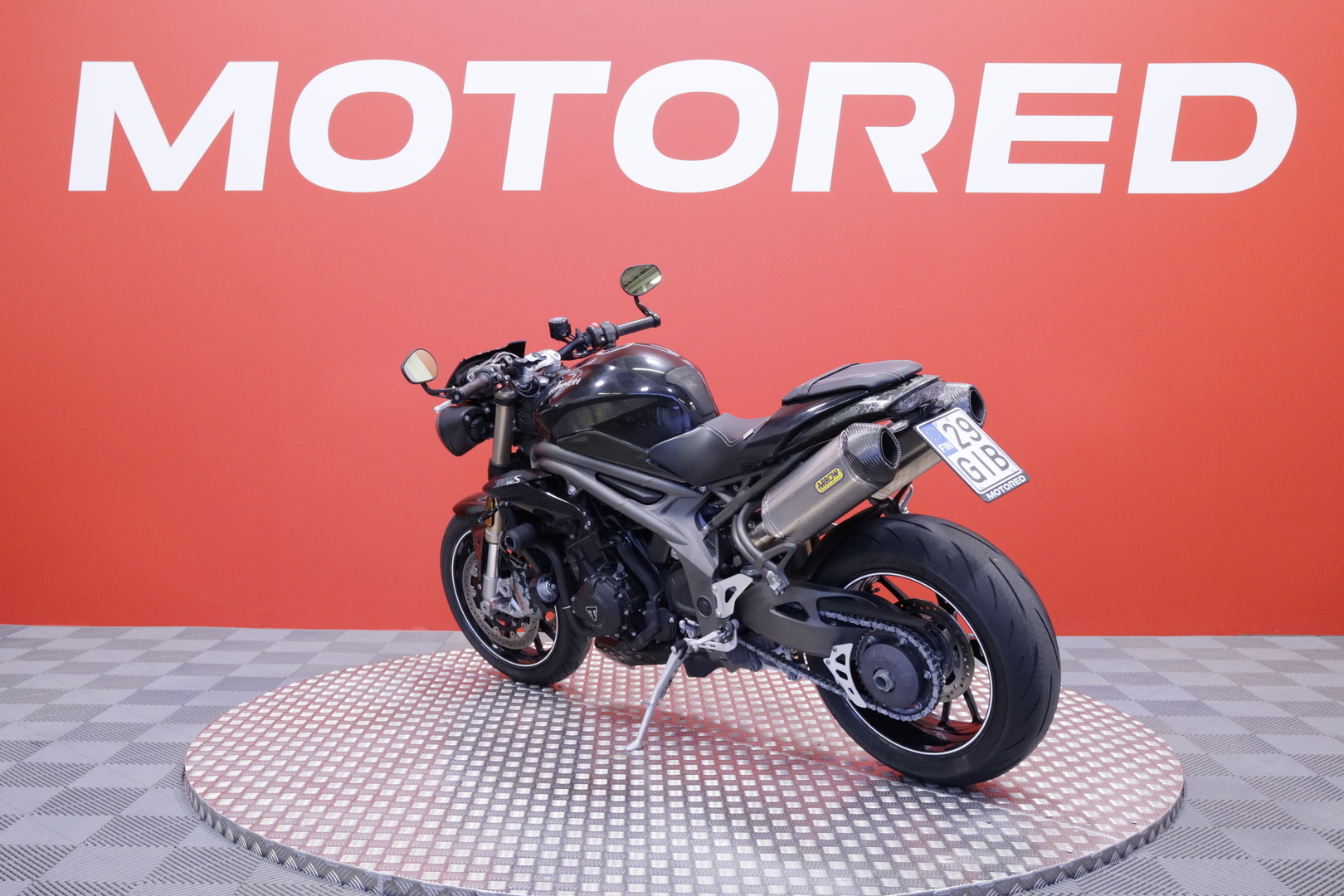 Triumph - SPEED TRIPLE - 1050 S // Suomipyörä / Huoltokirja / Arrow // - Moottoripyörä