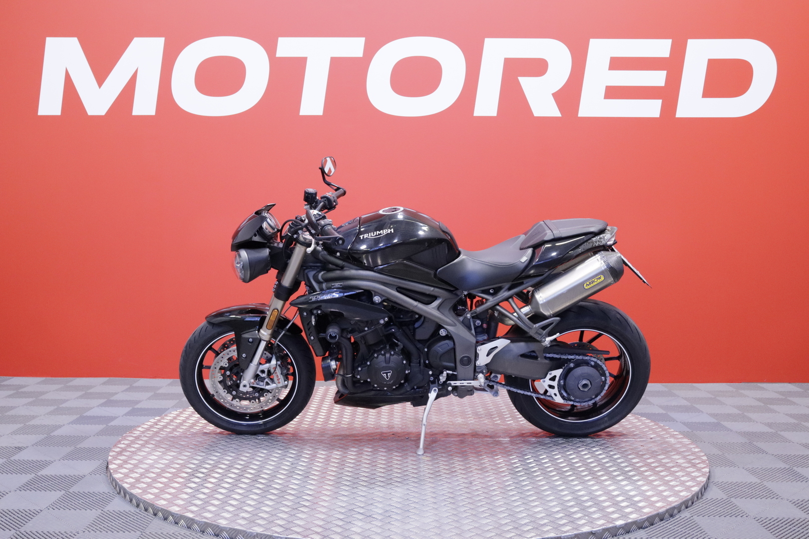 Triumph - SPEED TRIPLE - 1050 S // Suomipyörä / Huoltokirja / Arrow // - Moottoripyörä