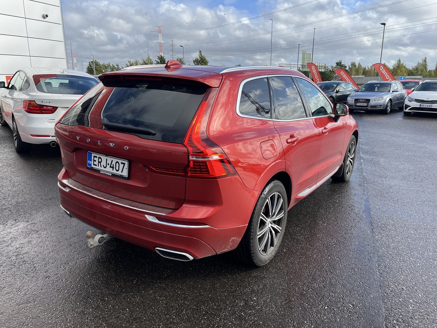 Volvo - XC60 - T8 AWD Inscription aut / Ilmastoidut istuimet / Led / ACC / Kamera / Webasto / Panorama / Ilma-alusta / Muistipenkki / Koukku - Maastoauto
