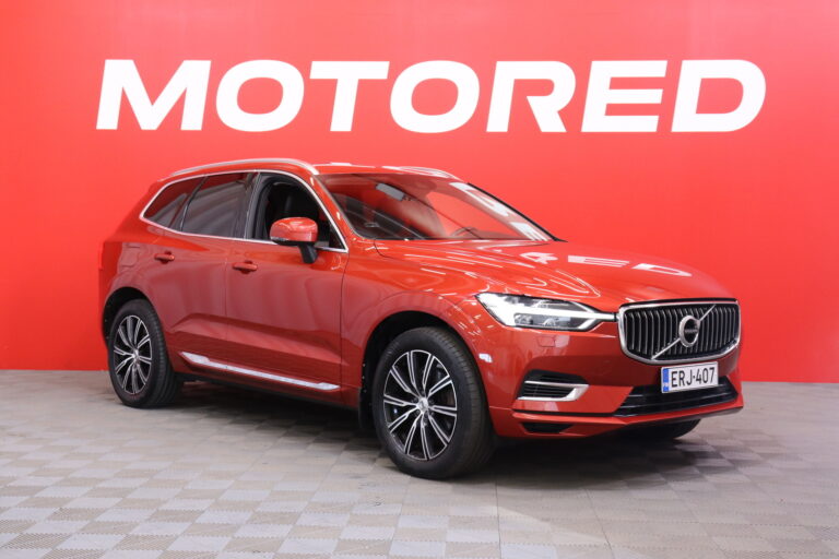 Volvo - XC60 - T8 AWD Inscription aut / Ilmastoidut istuimet / Led / ACC / Kamera / Webasto / Panorama / Ilma-alusta / Muistipenkki / Koukku - Maastoauto