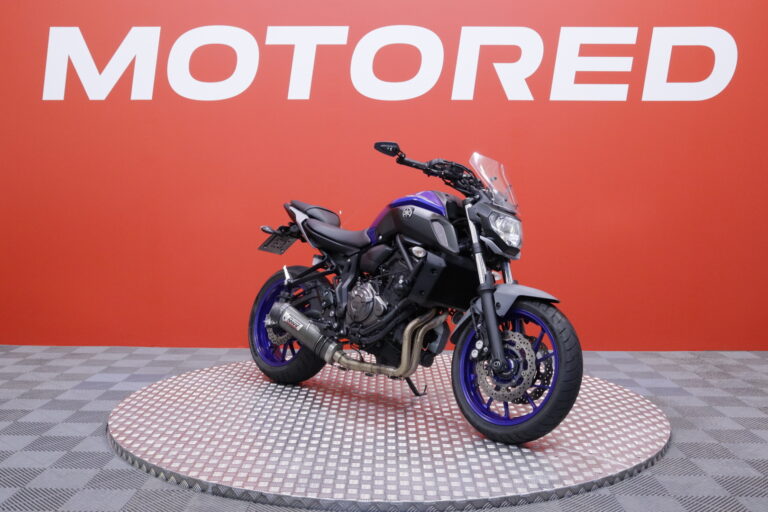 Yamaha - MT-07 - // Huoltokirja / Suomi-pyörä / MIVV putkisto // - Moottoripyörä