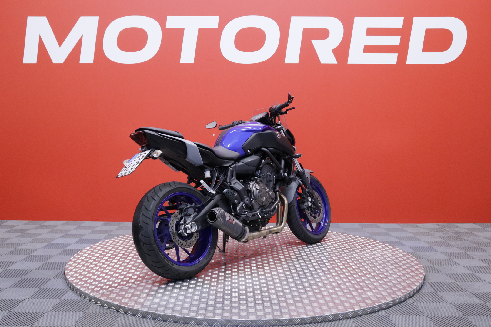 Yamaha - MT-07 - // Huoltokirja / Suomi-pyörä / MIVV putkisto // - Moottoripyörä