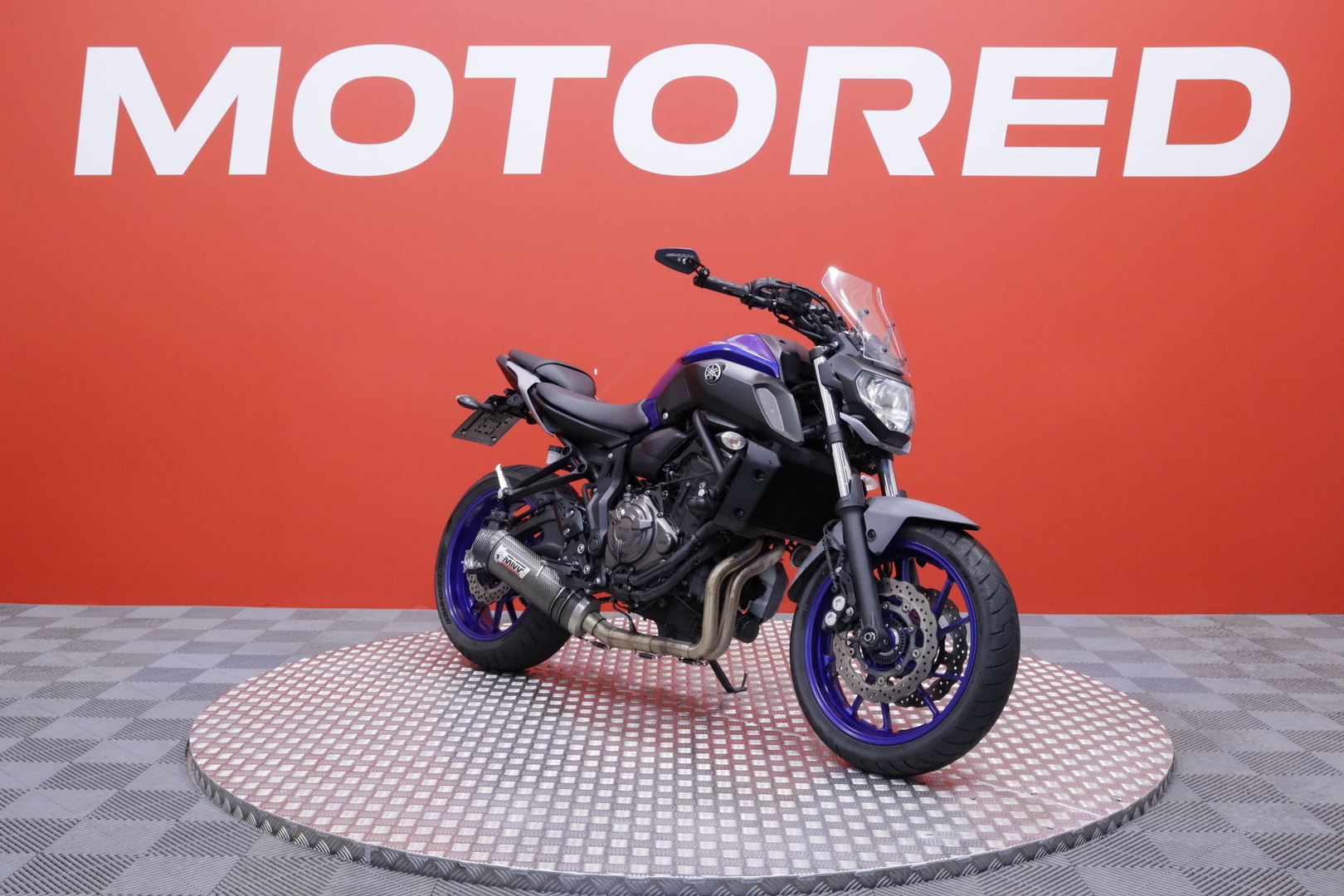 Yamaha - MT-07 - // Huoltokirja / Suomi-pyörä / MIVV putkisto // - Moottoripyörä