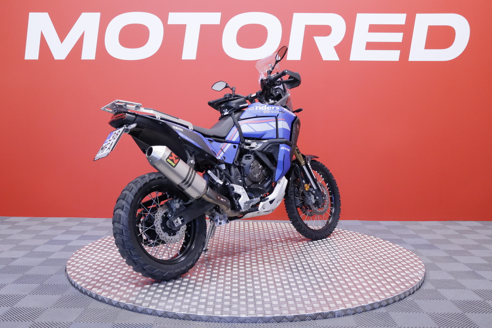 Yamaha - XTZ - 700 Tenere World Raid // Öhlins / Tuplatankki / KYB / Suomi-pyörä / Huoltokirja / Akrapovic // - Moottoripyörä