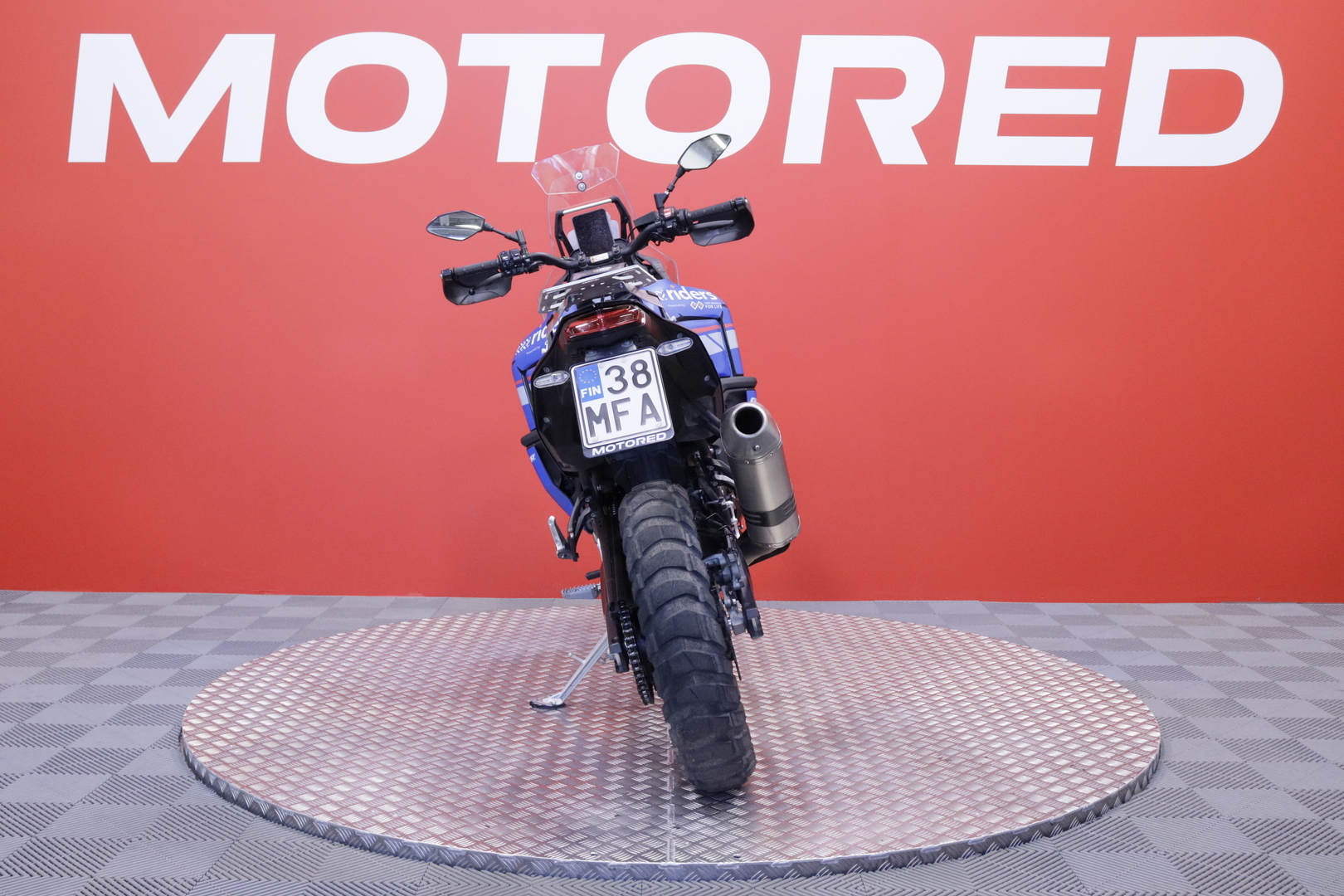 Yamaha - XTZ - 700 Tenere World Raid // Öhlins / Tuplatankki / KYB / Suomi-pyörä / Huoltokirja / Akrapovic // - Moottoripyörä