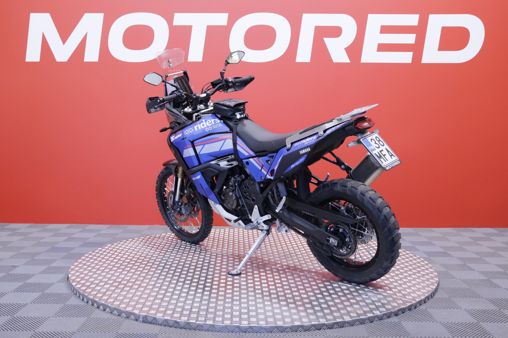 Yamaha - XTZ - 700 Tenere World Raid // Öhlins / Tuplatankki / KYB / Suomi-pyörä / Huoltokirja / Akrapovic // - Moottoripyörä