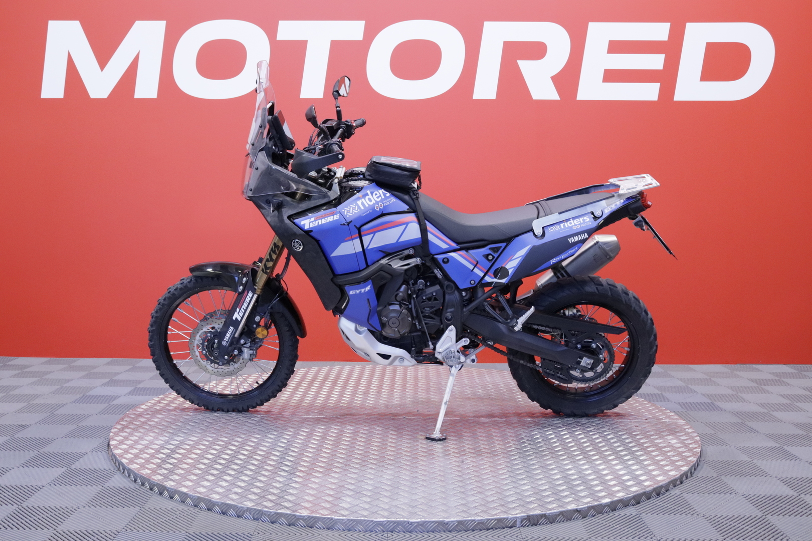 Yamaha - XTZ - 700 Tenere World Raid // Öhlins / Tuplatankki / KYB / Suomi-pyörä / Huoltokirja / Akrapovic // - Moottoripyörä