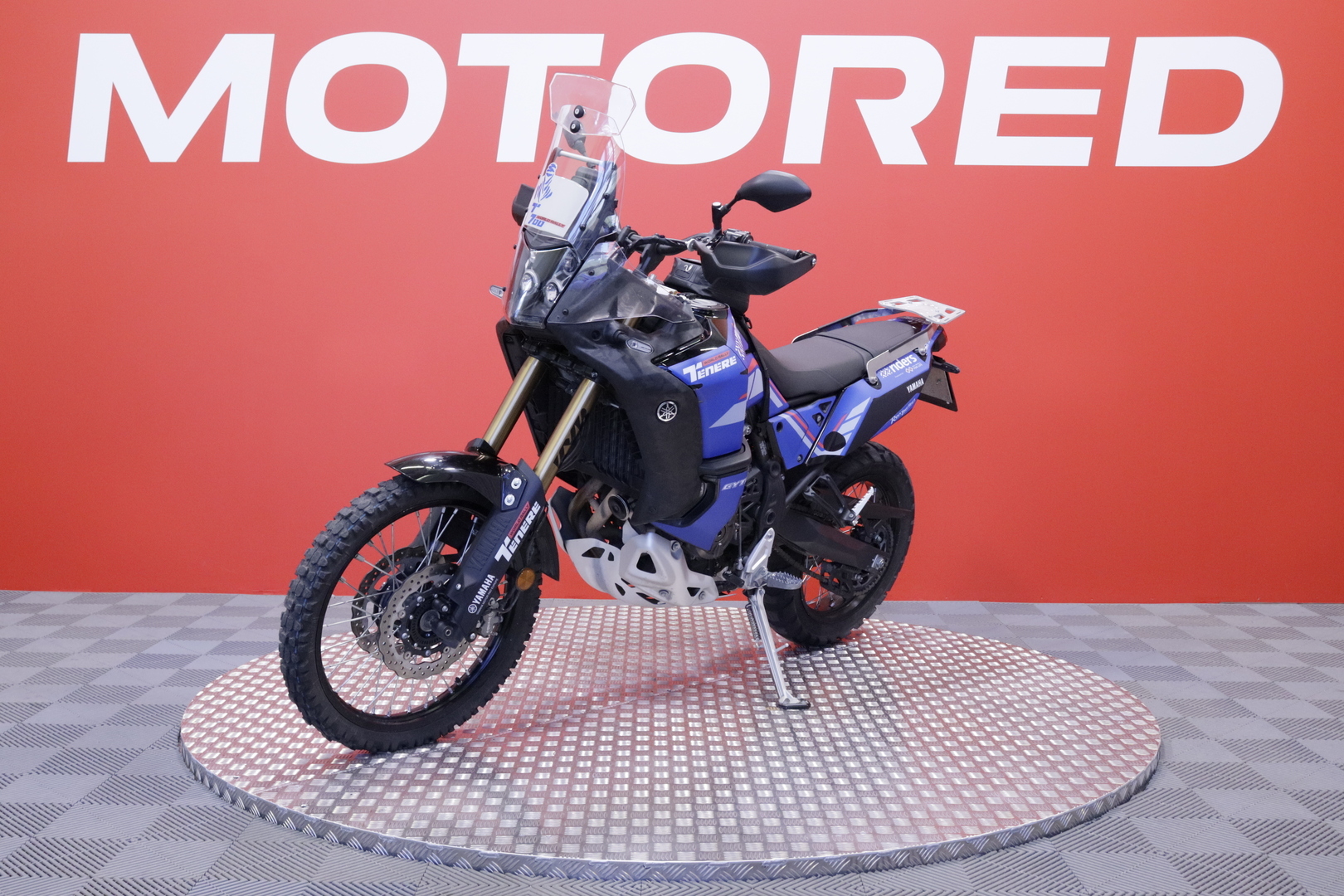 Yamaha - XTZ - 700 Tenere World Raid // Öhlins / Tuplatankki / KYB / Suomi-pyörä / Huoltokirja / Akrapovic // - Moottoripyörä